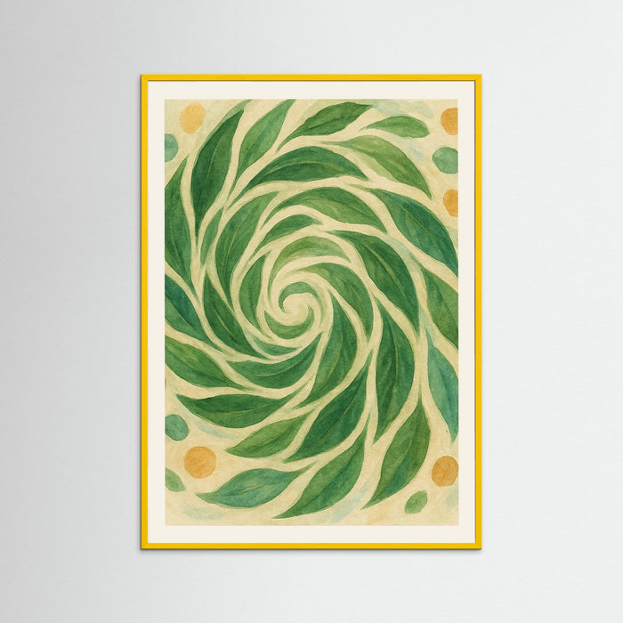 Yellow Wood Verdant Whirl