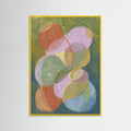Yellow Wood Vibrant Abstract Forms