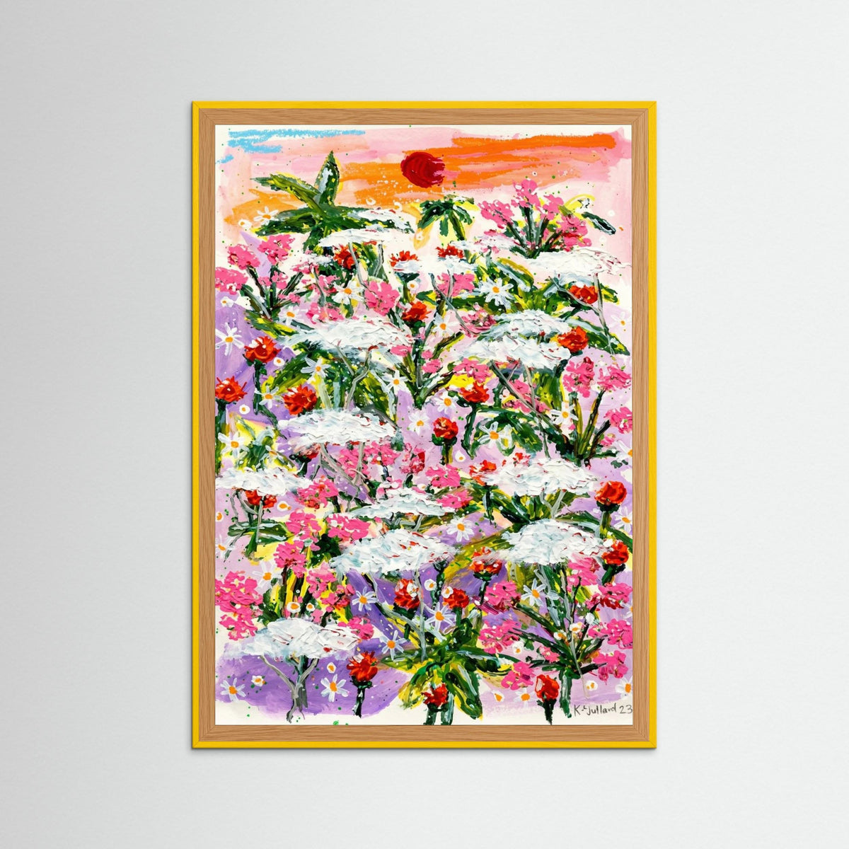 Yellow Wood Vibrant Bloomscape