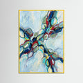 Yellow Wood Vibrant Blue Surge