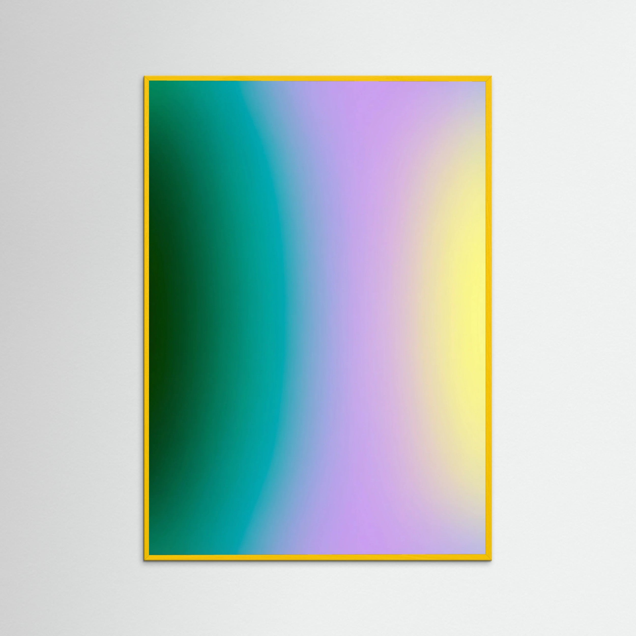 Yellow Wood Vibrant Color Flow