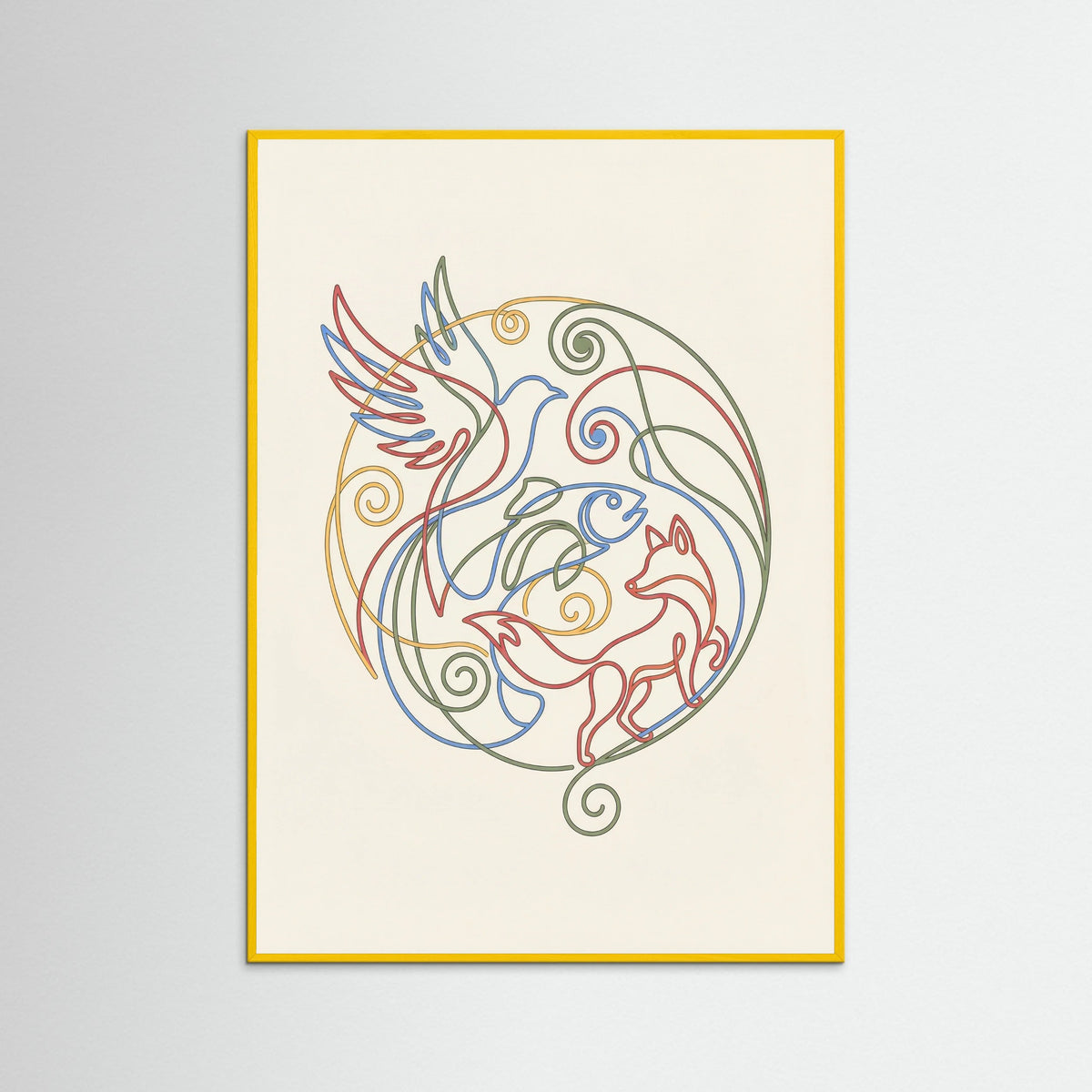 Yellow Wood Vibrant Connections