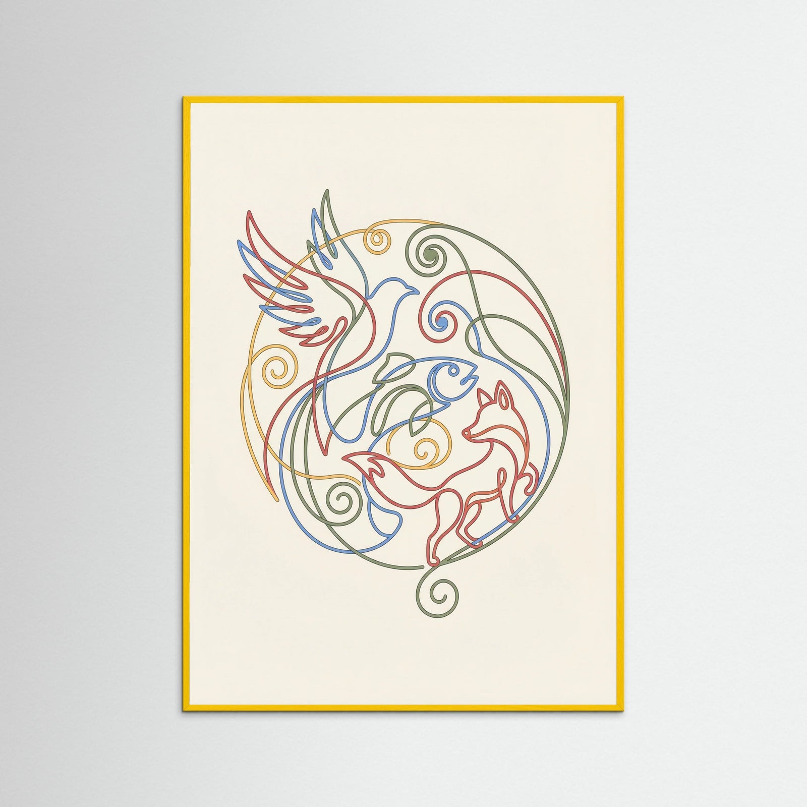 Yellow Wood Vibrant Connections