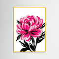Yellow Wood Vibrant Floral Embrace