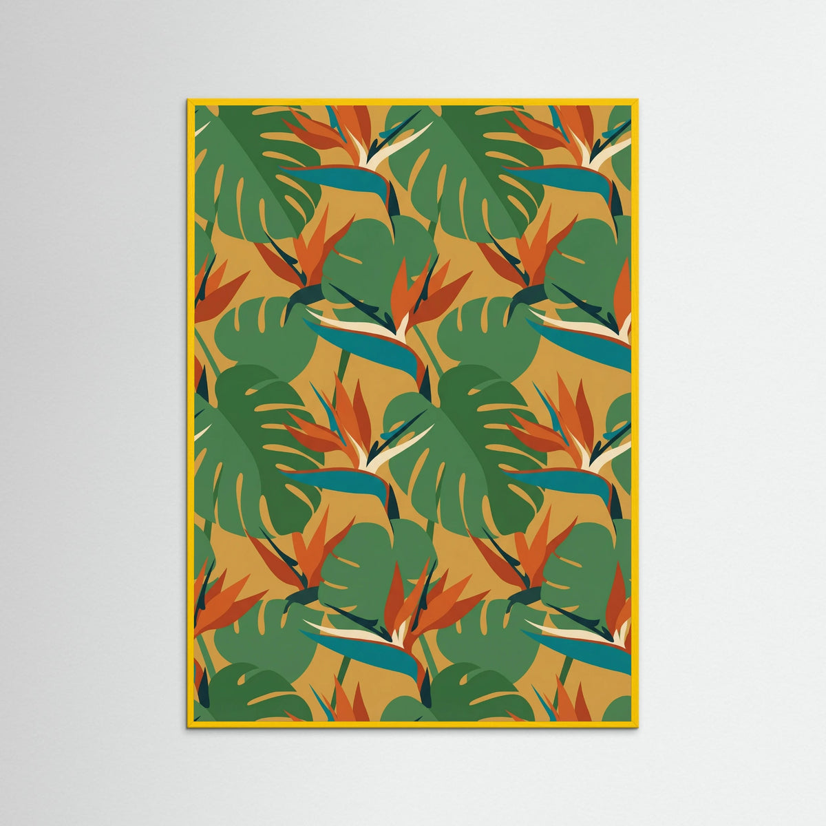 Yellow Wood Vibrant Pansy Bloom