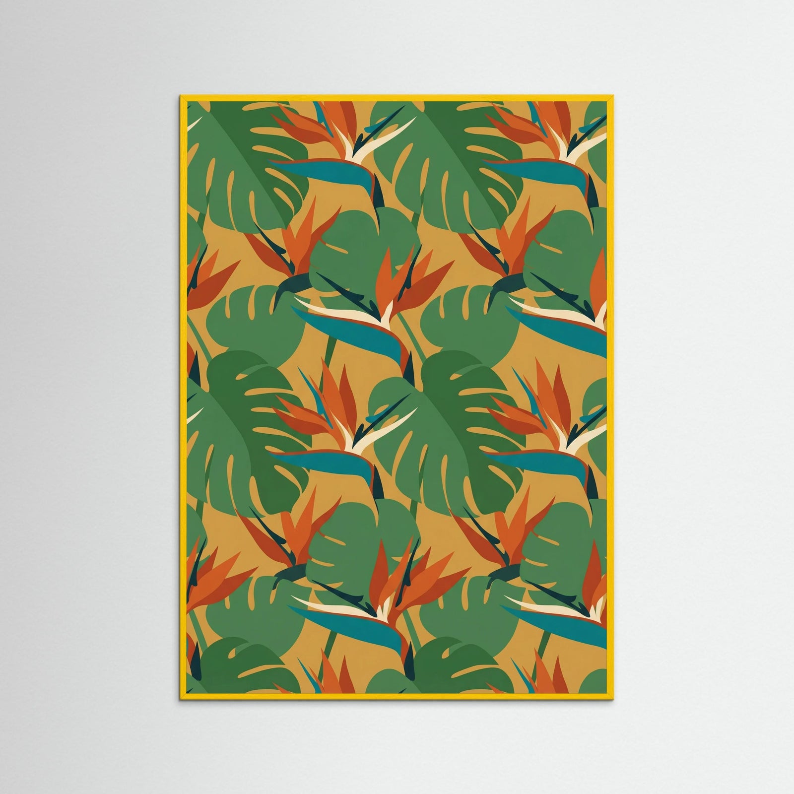 Yellow Wood Vibrant Pansy Bloom