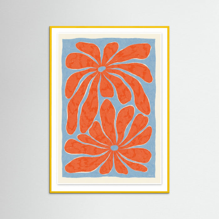 Yellow Wood Vibrant Petal Burst