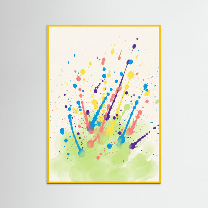Yellow Wood Vibrant Scatter