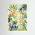 Yellow Wood Vibrant Watercolor Blooms