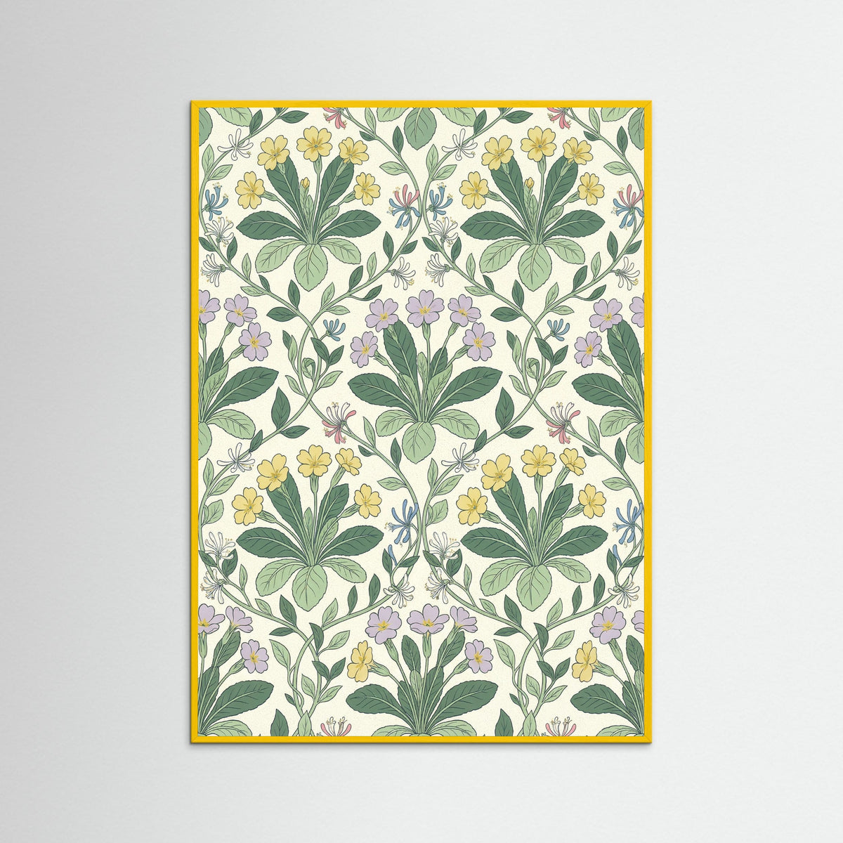 Yellow Wood Victorian Floral Harmony