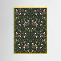 Yellow Wood Vine Tapestry