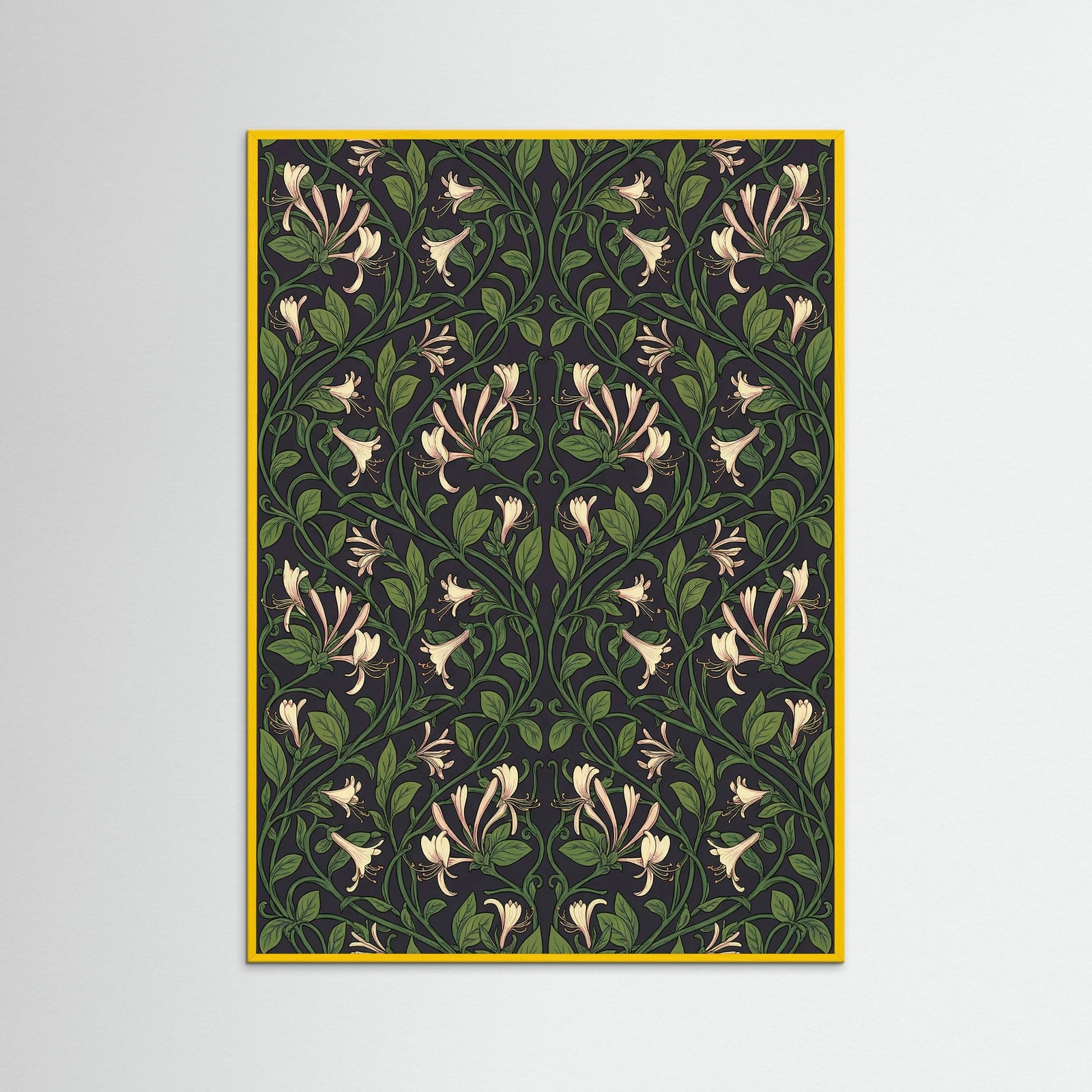 Yellow Wood Vine Tapestry