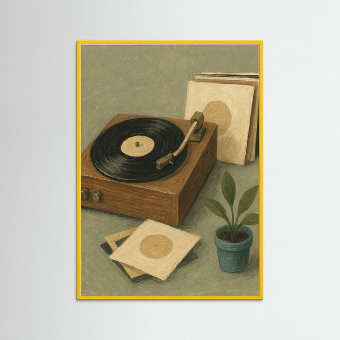 Yellow Wood Vintage Vinyls