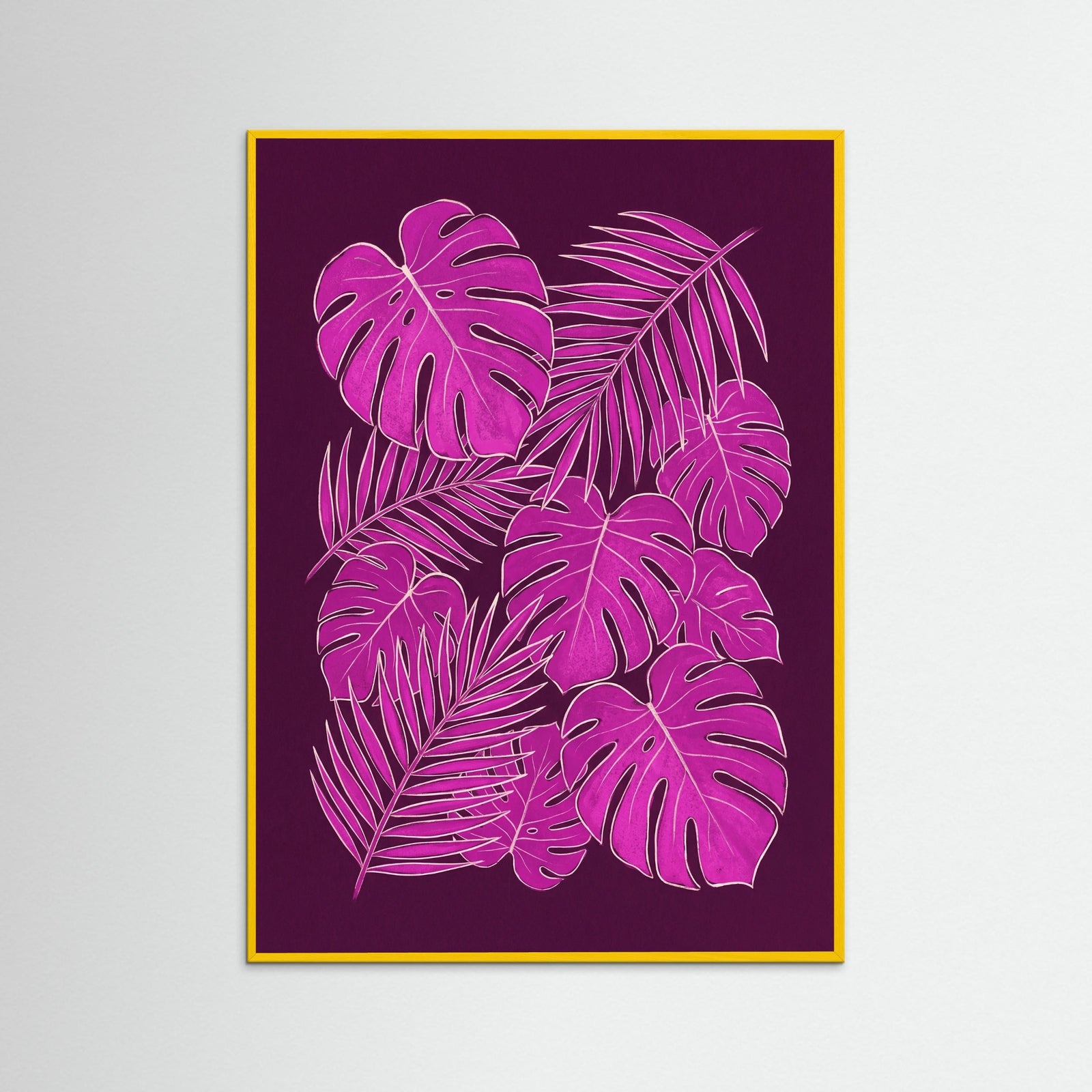 Yellow Wood Violet Blooms