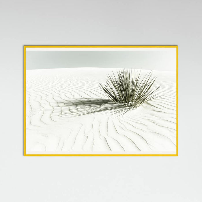 WHITE SANDS Vintage Dune Poster – poster and art print