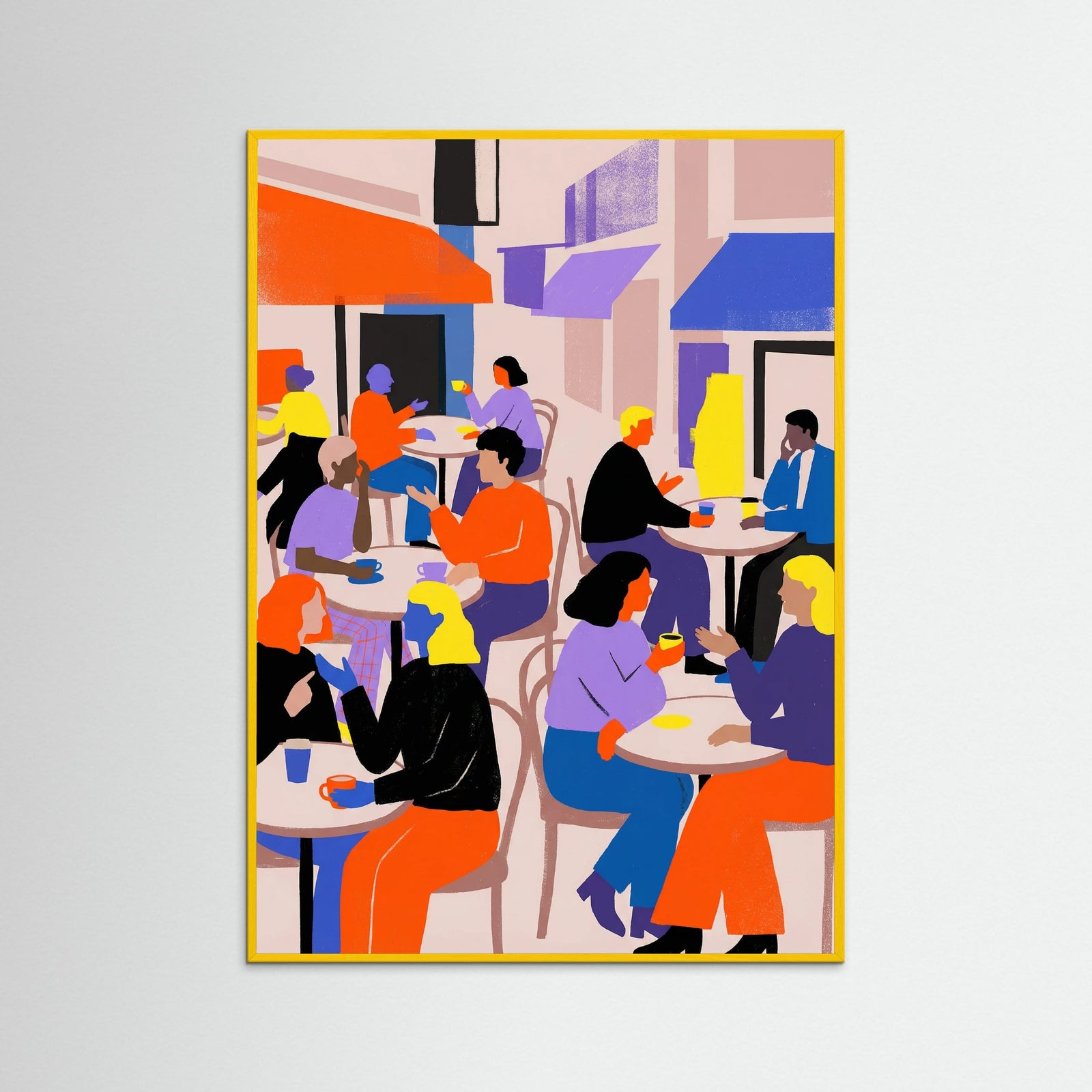 Yellow Wood Warm Embrace