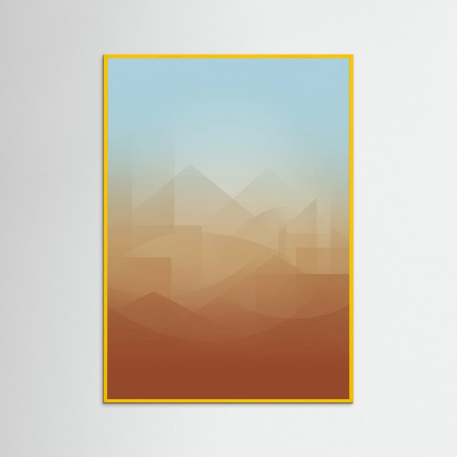 Yellow Wood Warm Horizon