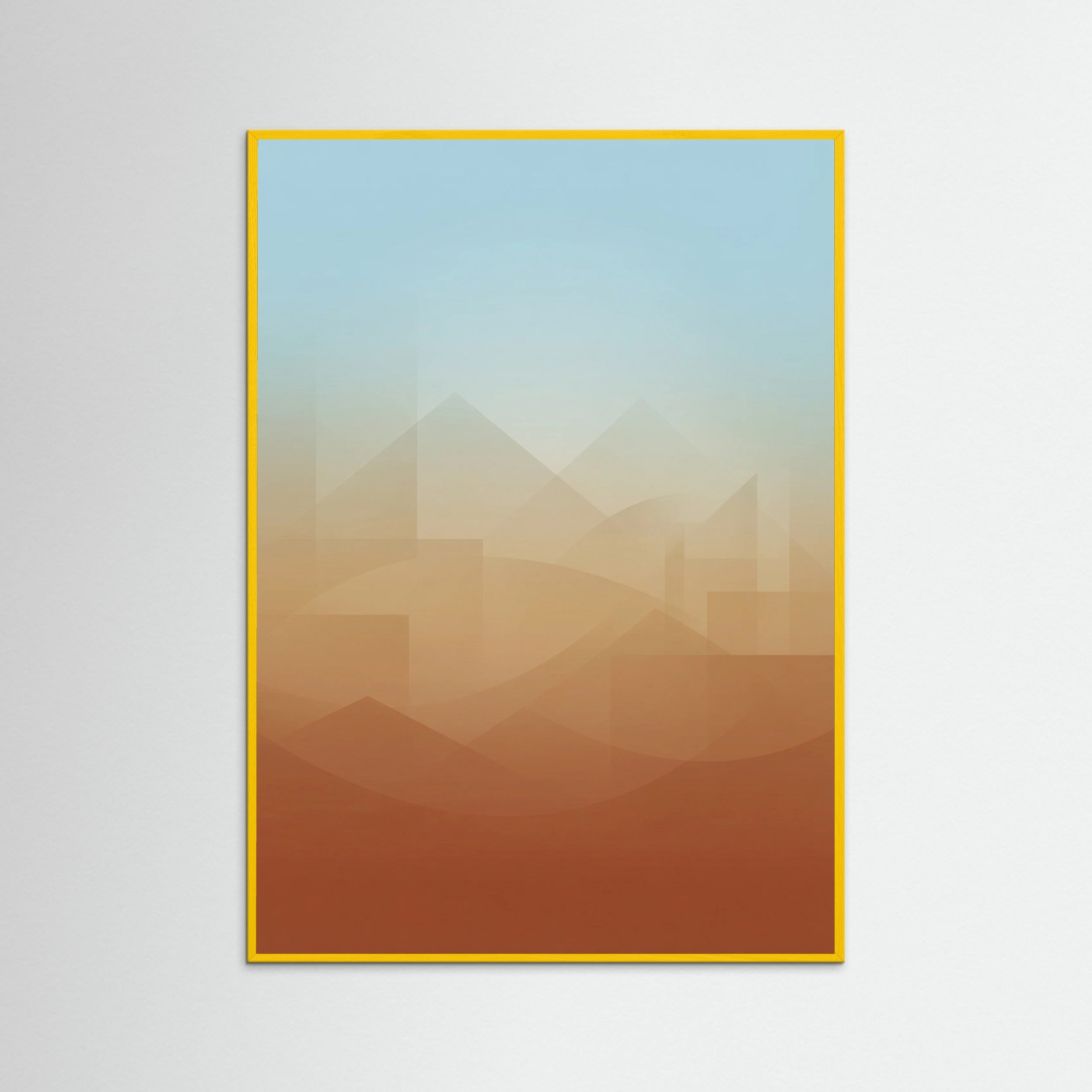 Yellow Wood Warm Horizon