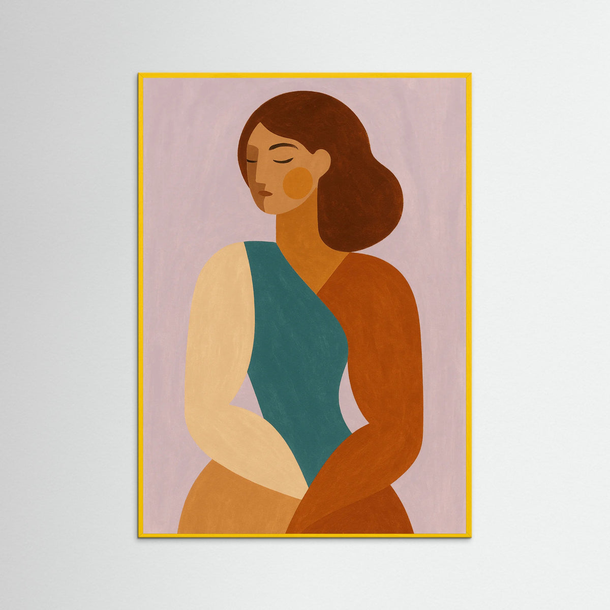 Yellow Wood Warm Vintage