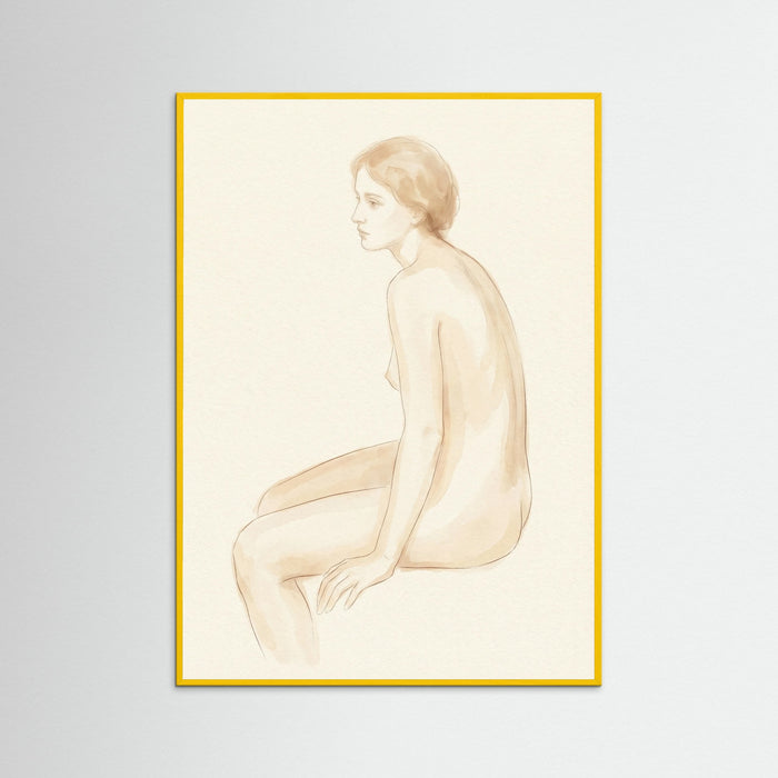 Yellow Wood Washing Nude