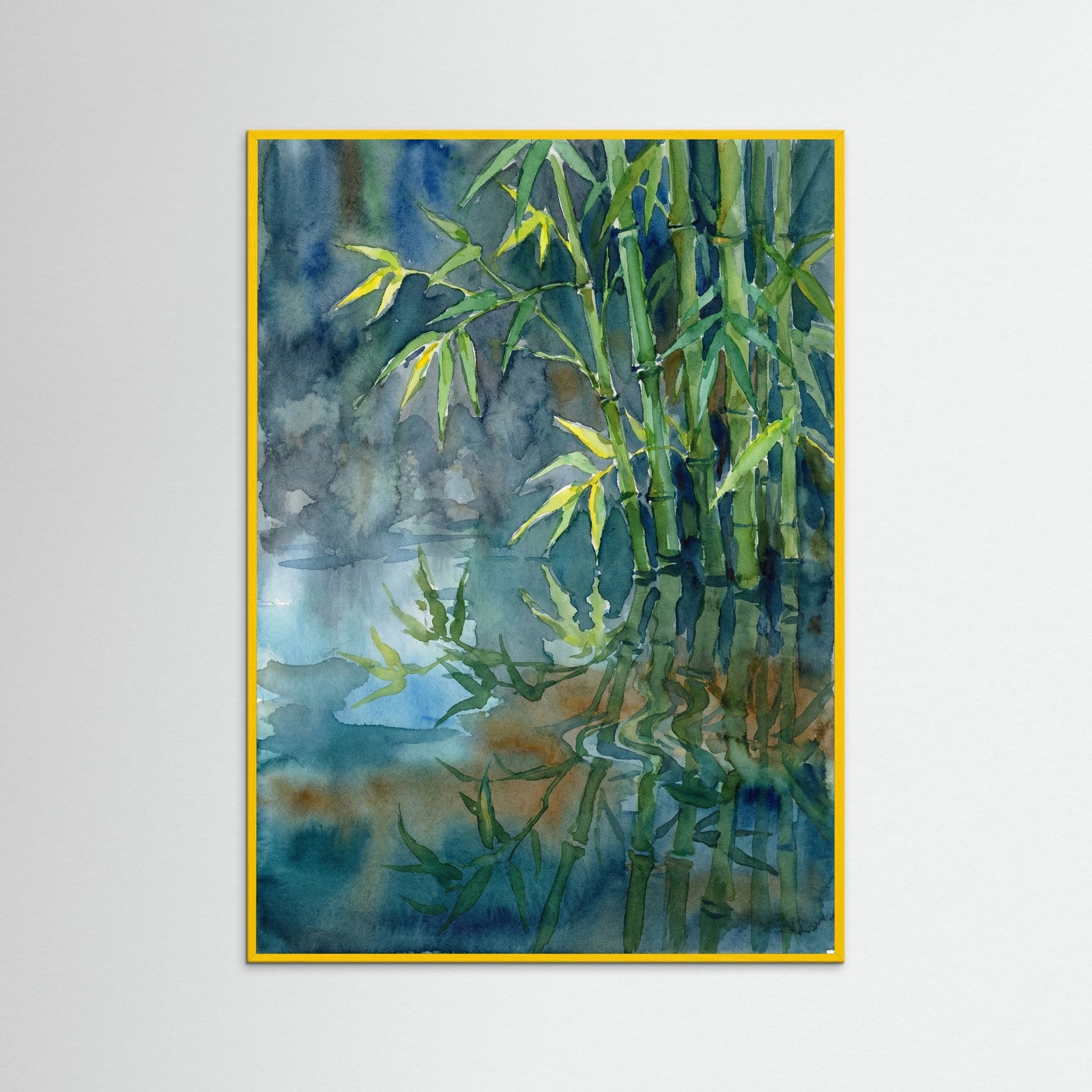 Yellow Wood Water Lily Pond