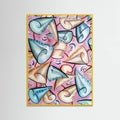 Yellow Wood Watercolor Carnival Poster