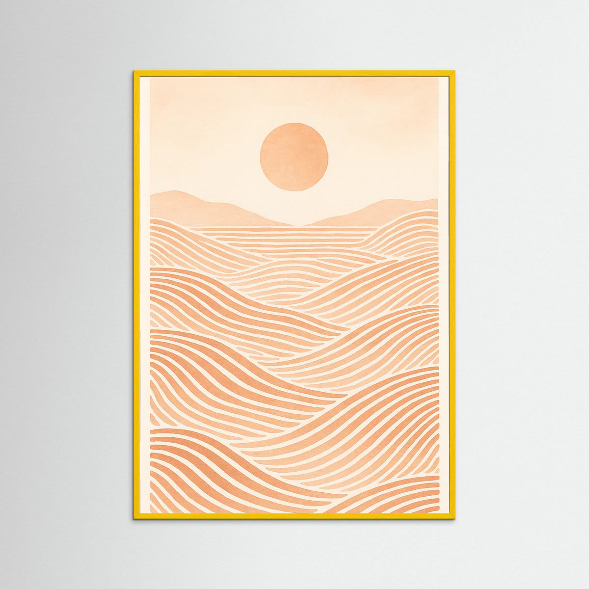 Yellow Wood Wave Dancer