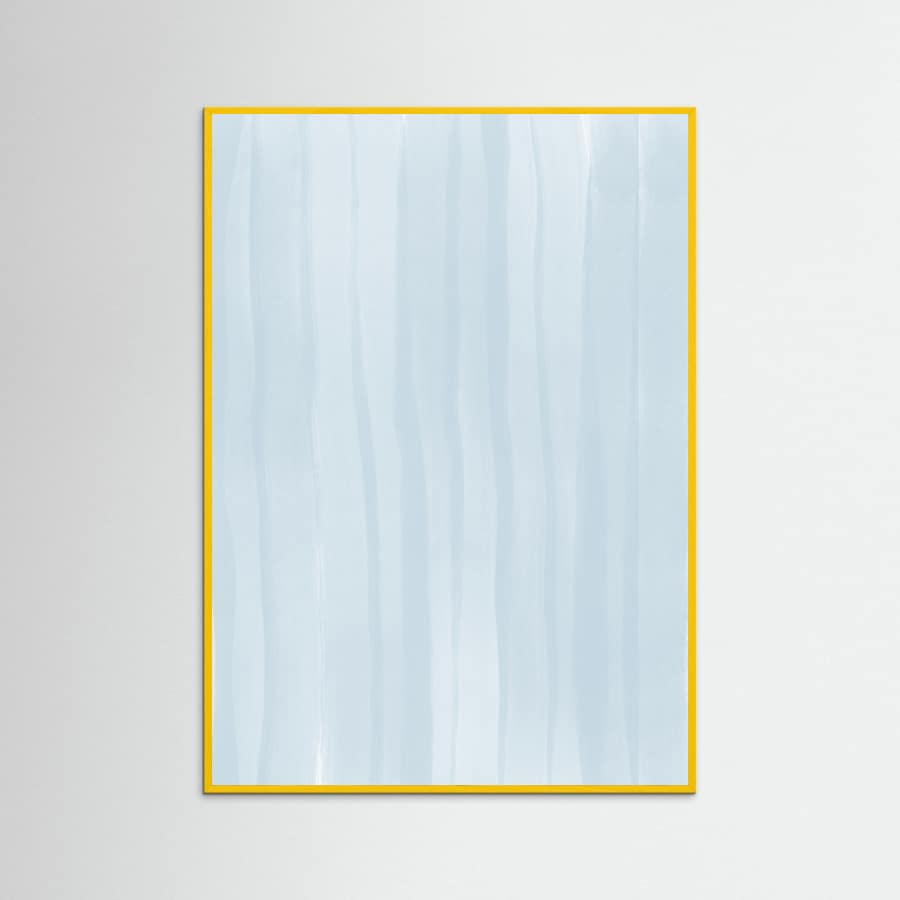 Waves of Blue Poster – Poster und Kunstdruck
