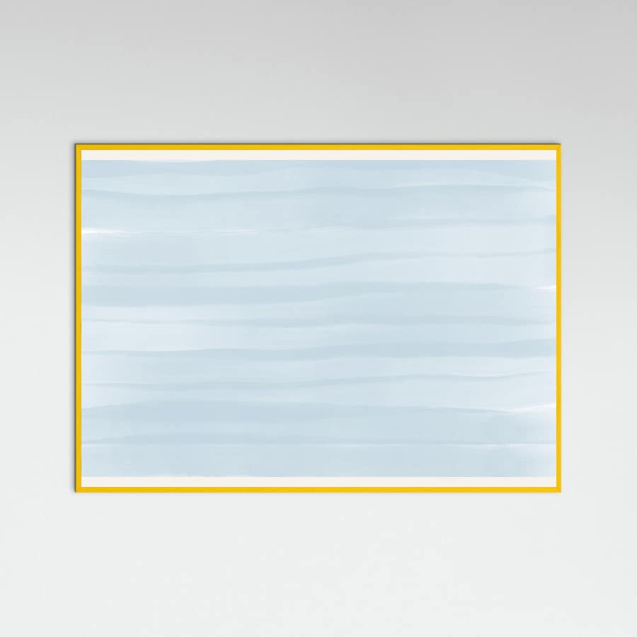 Plakat Waves of Blue – plakat i druk artystyczny