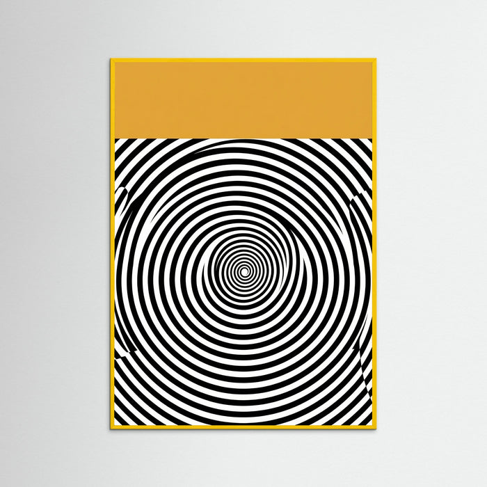 Yellow Wood Wavy Bauhaus
