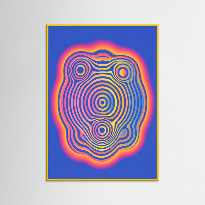 Yellow Wood Wavy Checkers Bloom