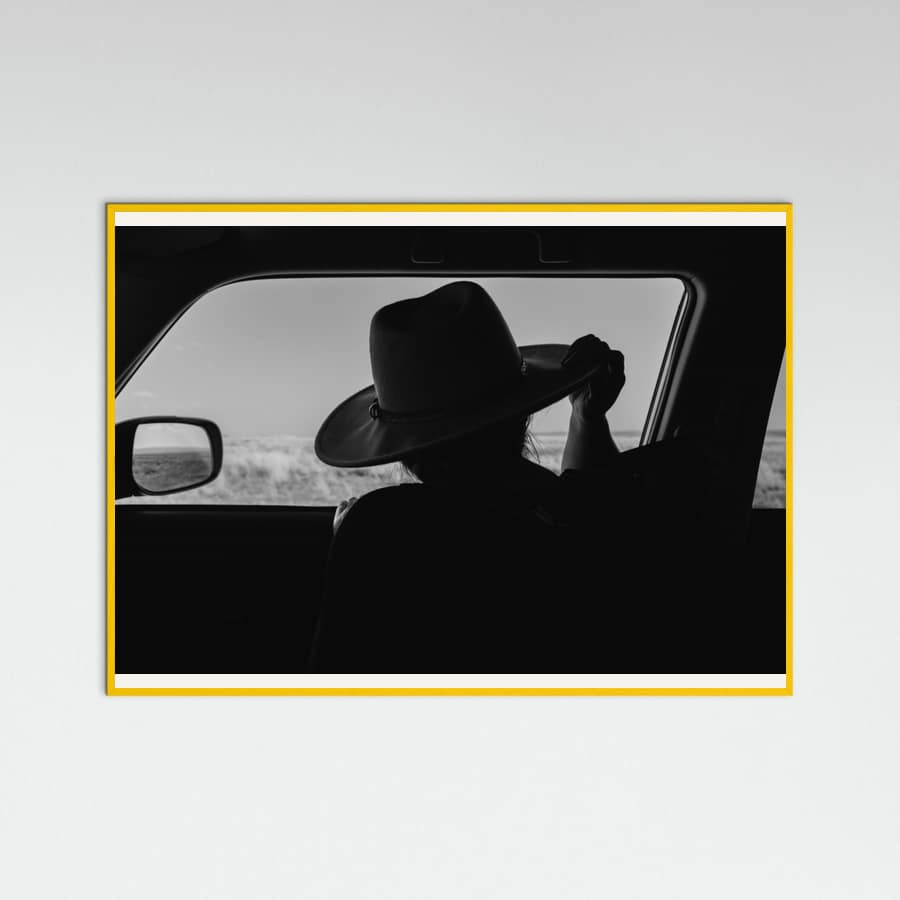 Yellow Wood West Texas Explorer Poster