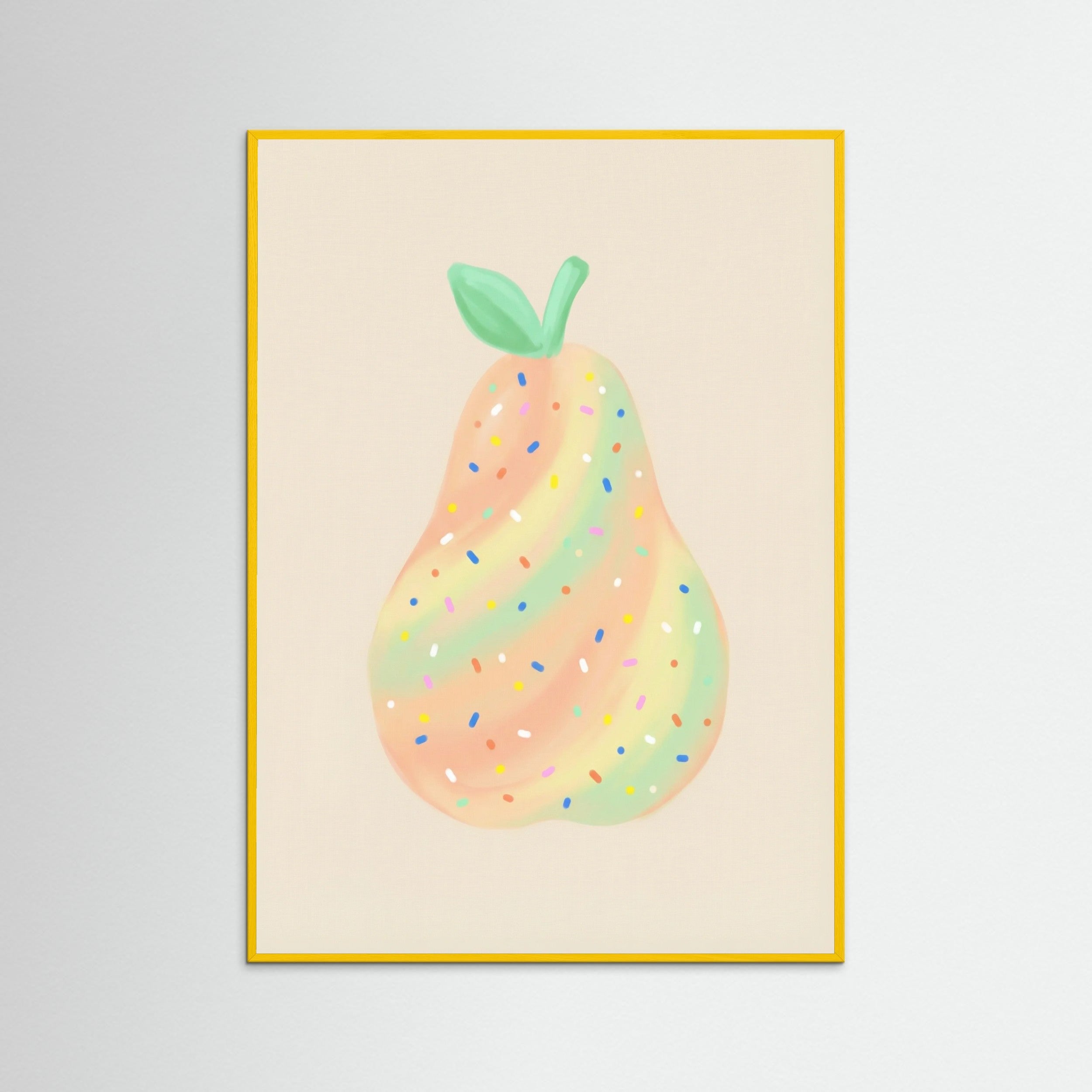 Yellow Wood Whimsical Berry Pop