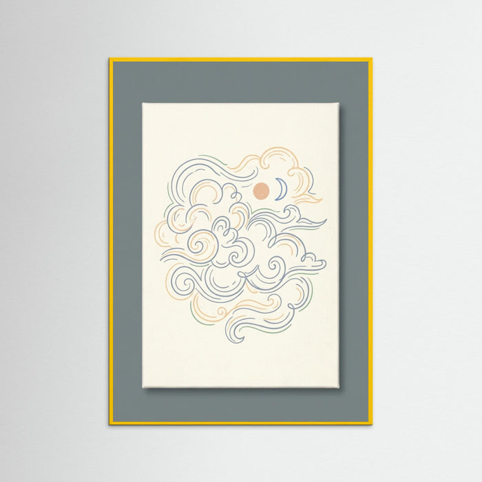 Yellow Wood Whimsical Echoes