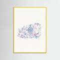 Yellow Wood Whimsical Fruit Medley