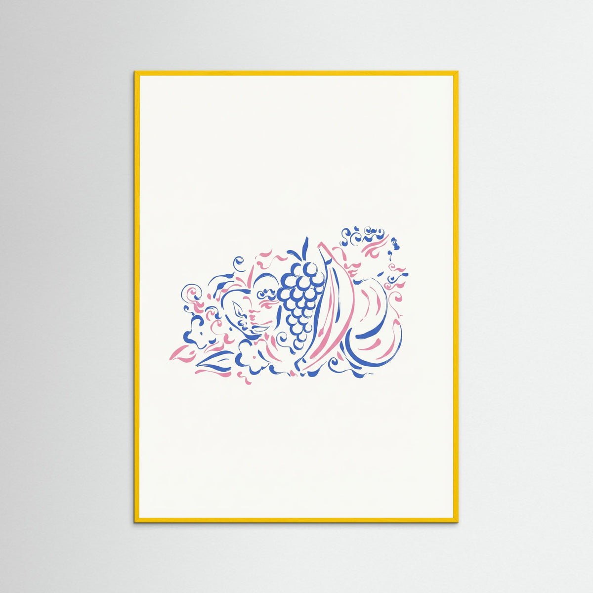 Yellow Wood Whimsical Fruit Medley