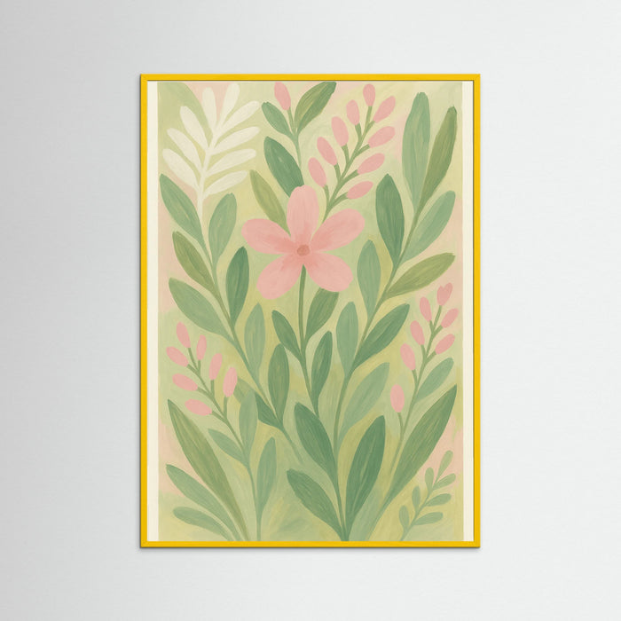 Yellow Wood Whimsical Pastels