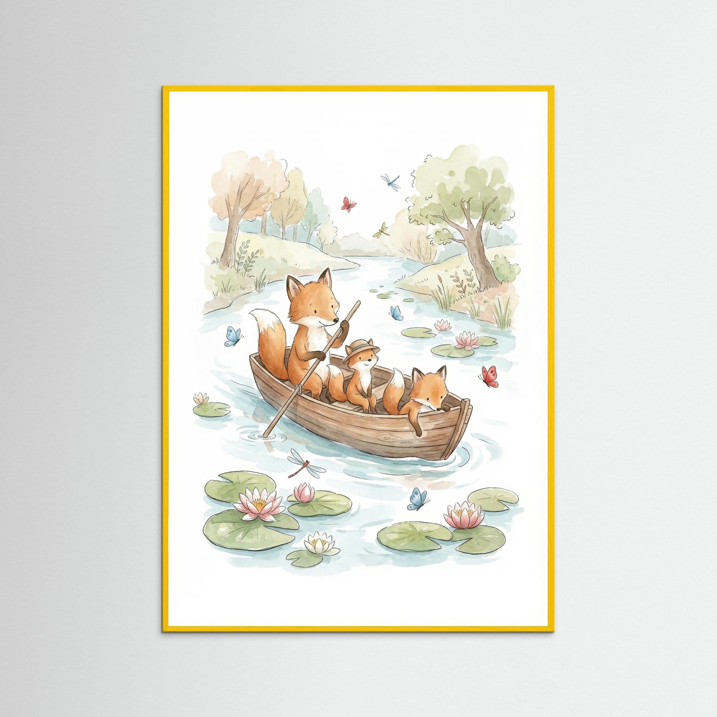 Yellow Wood Whimsical Ride