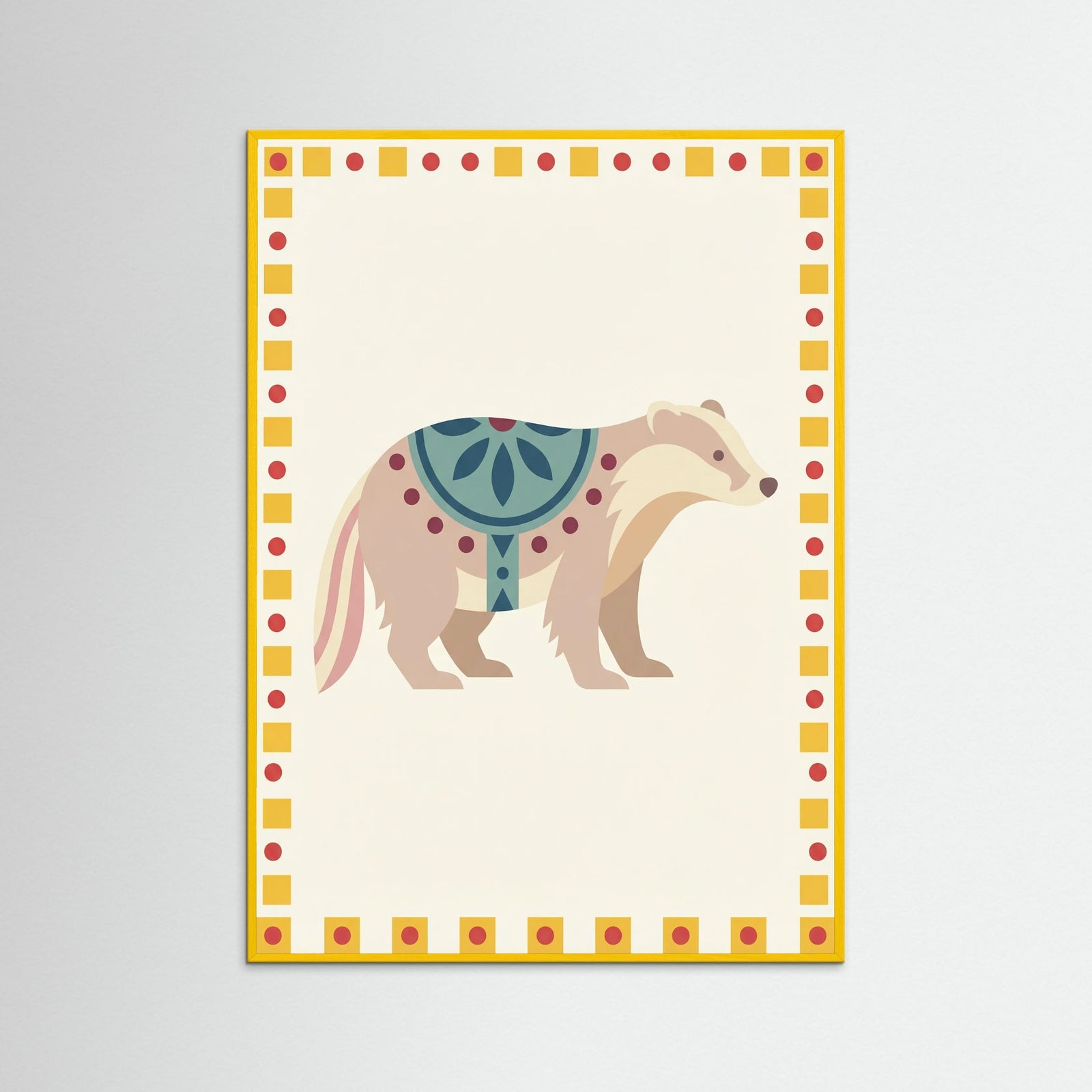 Yellow Wood Whimsical Steed