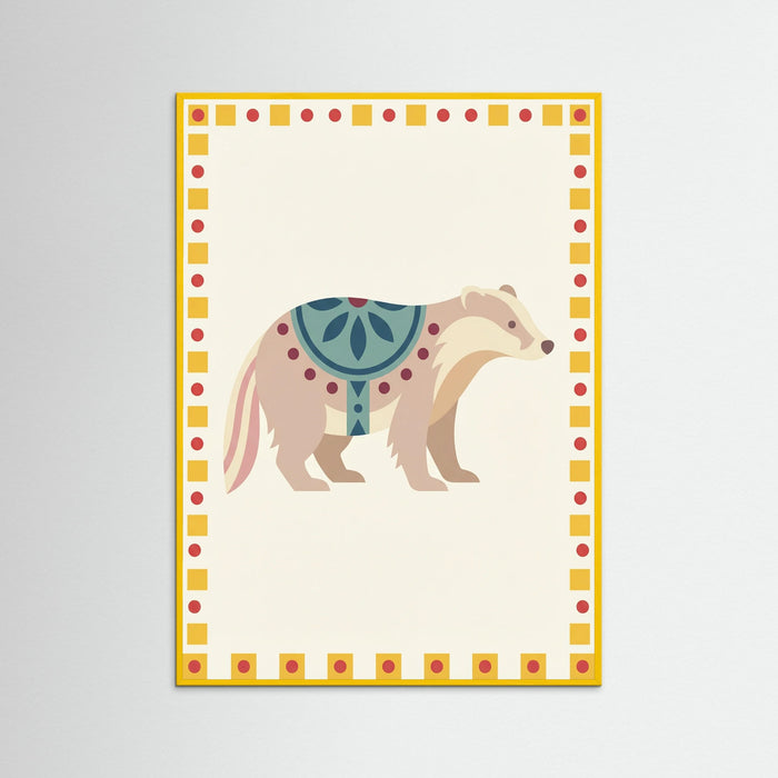 Yellow Wood Whimsical Steed