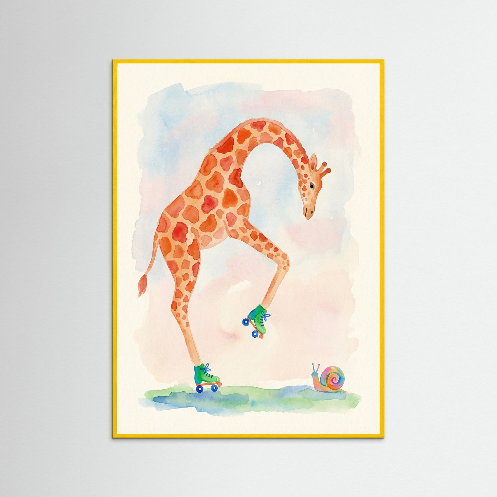 Yellow Wood Whimsical Wanderer