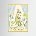 Yellow Wood Whimsical Wheeled Wonder