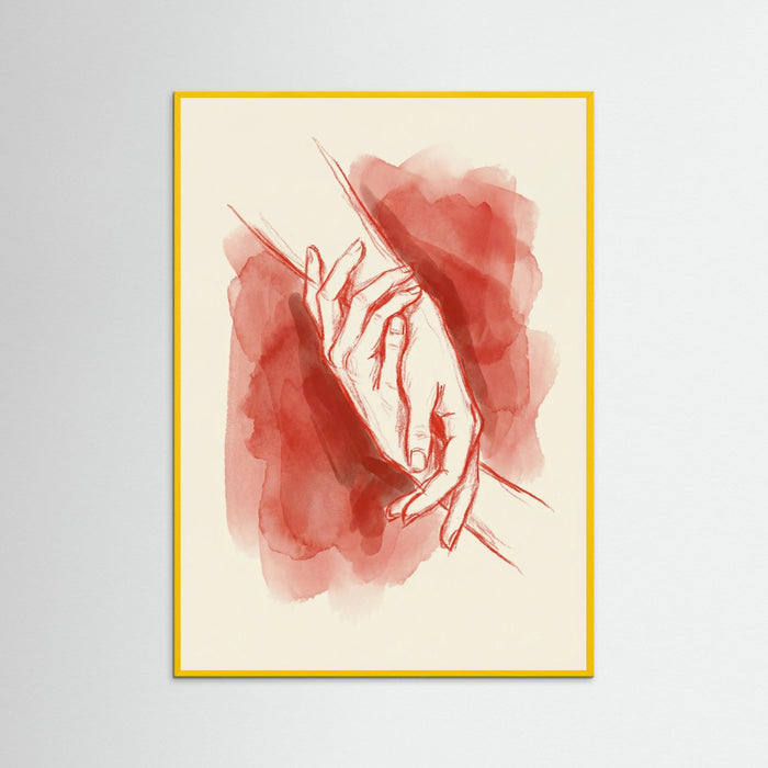 Yellow Wood Whispered Embrace