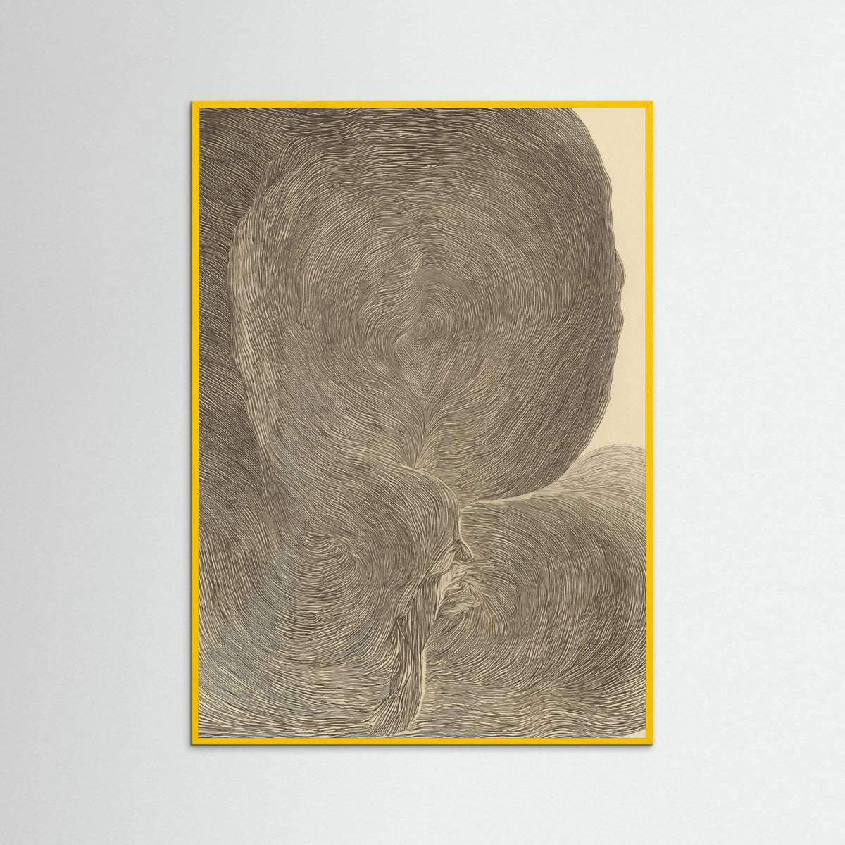 Yellow Wood Whispering Contours