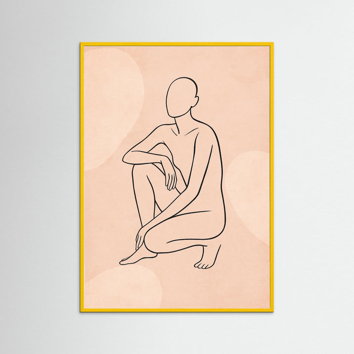 Yellow Wood Whispering Silhouette
