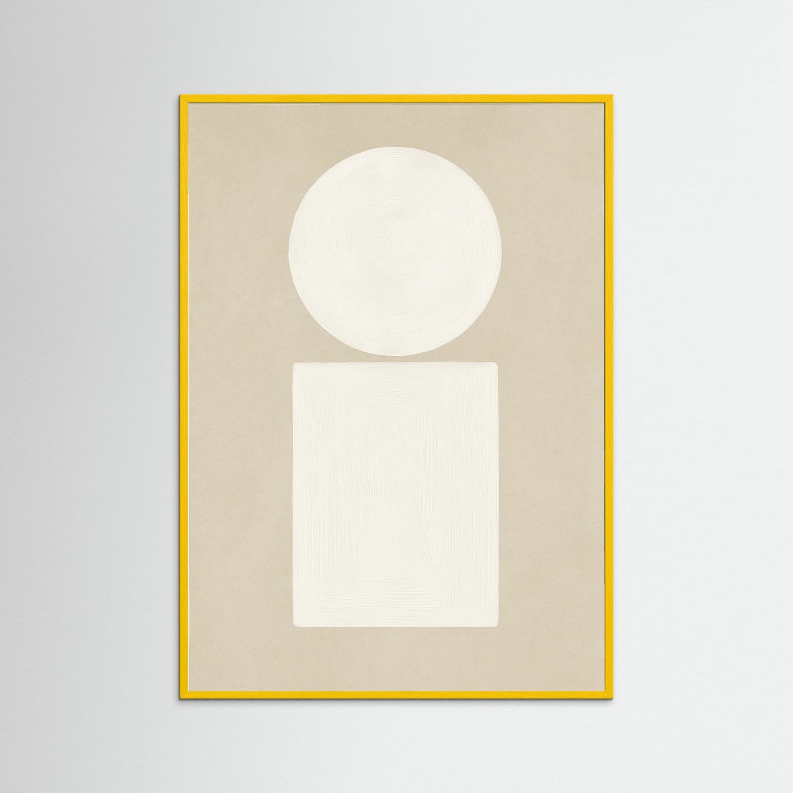 Yellow Wood Whispering Strokes