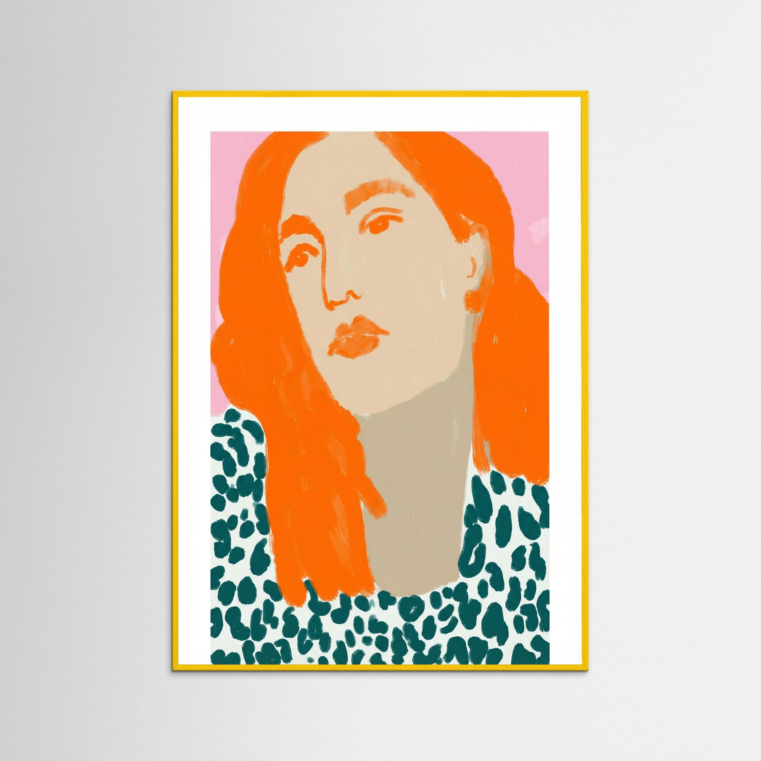 Yellow Wood Wild Heart Woman