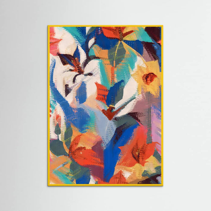 Yellow Wood Wild Petals Rhapsody Poster