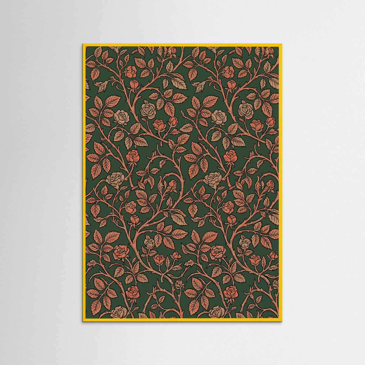 Yellow Wood Willow Bough Pattern