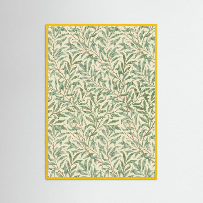Yellow Wood Willow Boughs Motif